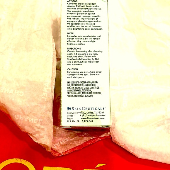 SKINCEUTICALS COMBINATION ANTIOXIDANT C E FERULIC amazing moisturizer secret 🌟 - Picture 2 of 3